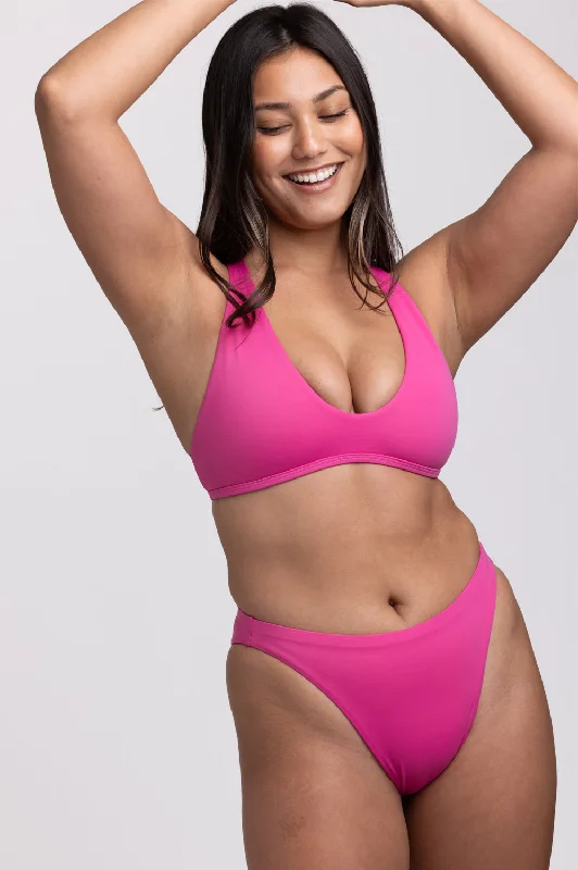 Haliewa Bikini Bottom - Snapdragon V-shaped bikini, Trendy, Sexy, Comfortable