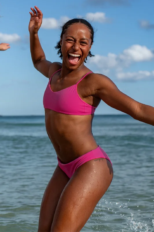 Valle Bikini Bottom - Snapdragon Skirted bikini bottom, Feminine, Sexy, Comfortable
