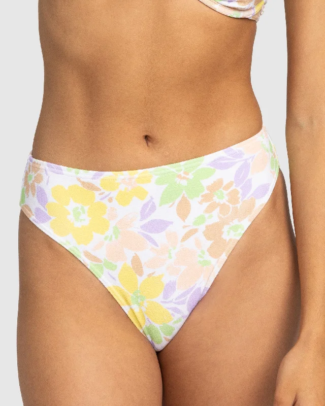 Womens Ephemere Moderate Bikini Bottom Sporty bikini top, Comfortable, Athletic, Trendy