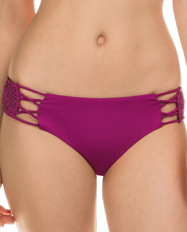Isabella Rose Lolita Crochet Maui Full Bikini Bottom Triangle top bikini set, Comfortable, Sexy, Trendy