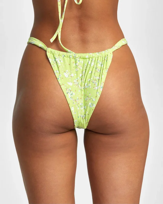 Itty Wide Slide Side Med Bikini Bottom High-neck bikini, Chic, Sexy, Swimwear