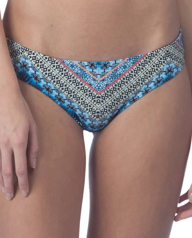 Lucky Brand Reversible Nomad Chevron Cheeky Hipster Bikini Bottom Wide strap bikini, Comfortable, Stylish, Sexy