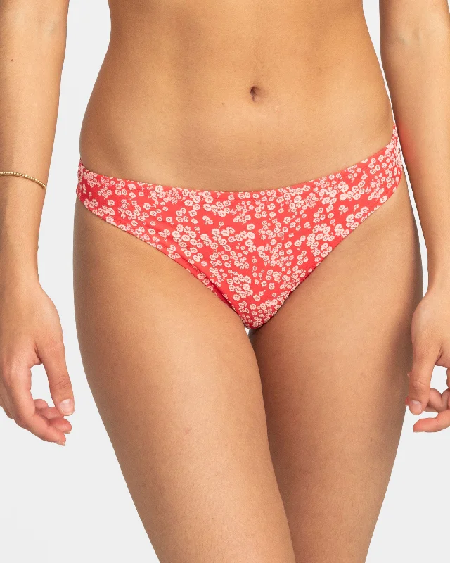 Margarita Moderate Bikini Bottoms - Hibiscus Margarita Triangle top bikini, Comfortable, Sexy, Simple