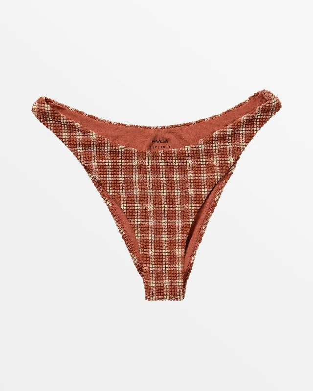 Prepped Medium French Bikini Bottom - Hot Sauce Bikini with front tie, Sexy, Comfortable, Stylish