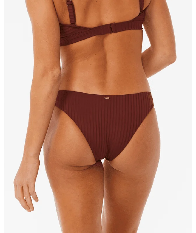 RIP CURL Women's Premium Surf Cheeky Bikini Bottom Plum Fringed bikini, Fun, Trendy, Sexy RIP CURL Women's Premium Surf Cheeky Bikini Bottom Plum Fringed bikini, Fun, Trendy, Sexy