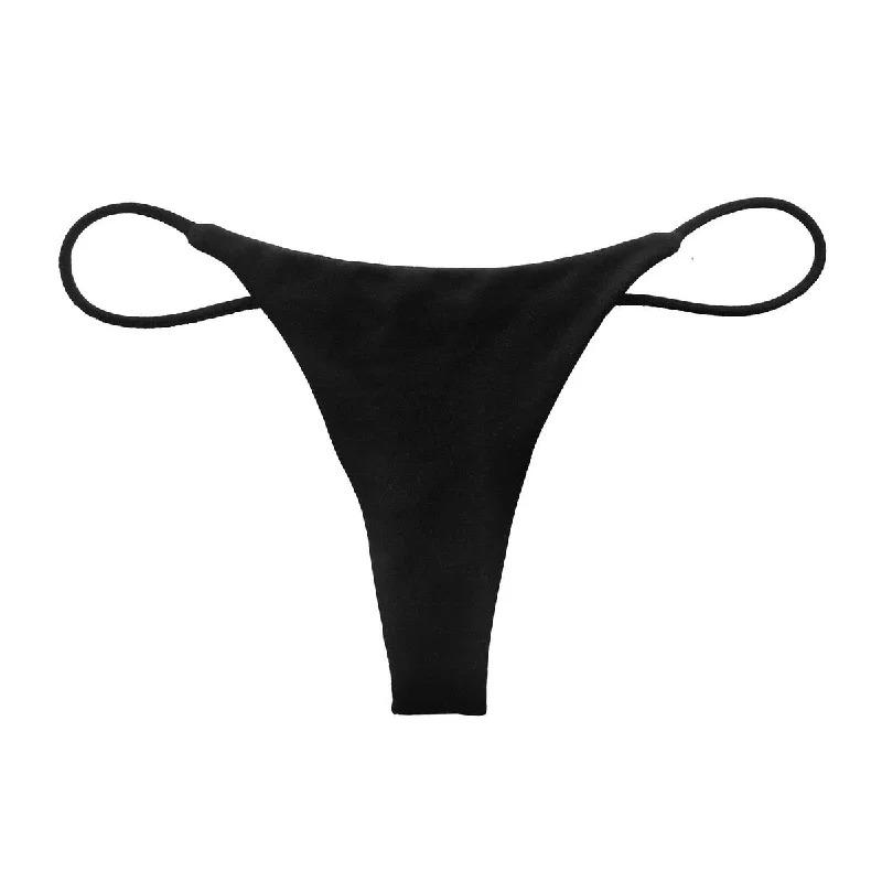Thin Strap Cotton Thong Lingerie Sports Sexy Solid Color Low Waist Ladies Sexy Panties Bottoming T Pants Hot Ladies Bikini Fringed bikini set, Fun, Sexy, Trendy Thin Strap Cotton Thong Lingerie Sports Sexy Solid Color Low Waist Ladies Sexy Panties Bottoming T Pants Hot Ladies Bikini Fringed bikini set, Fun, Sexy, Trendy
