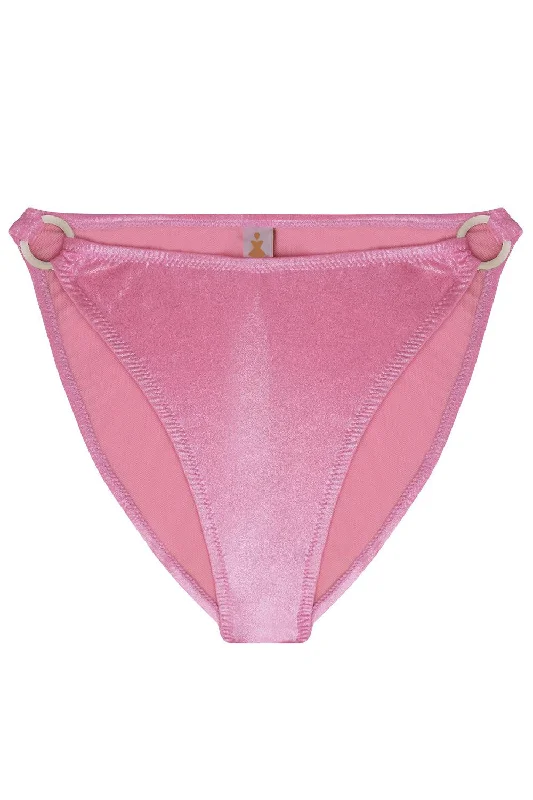 Titaniya Pink high waisted bikini bottom High cut bikini, Sexy, Trendy, Vintage